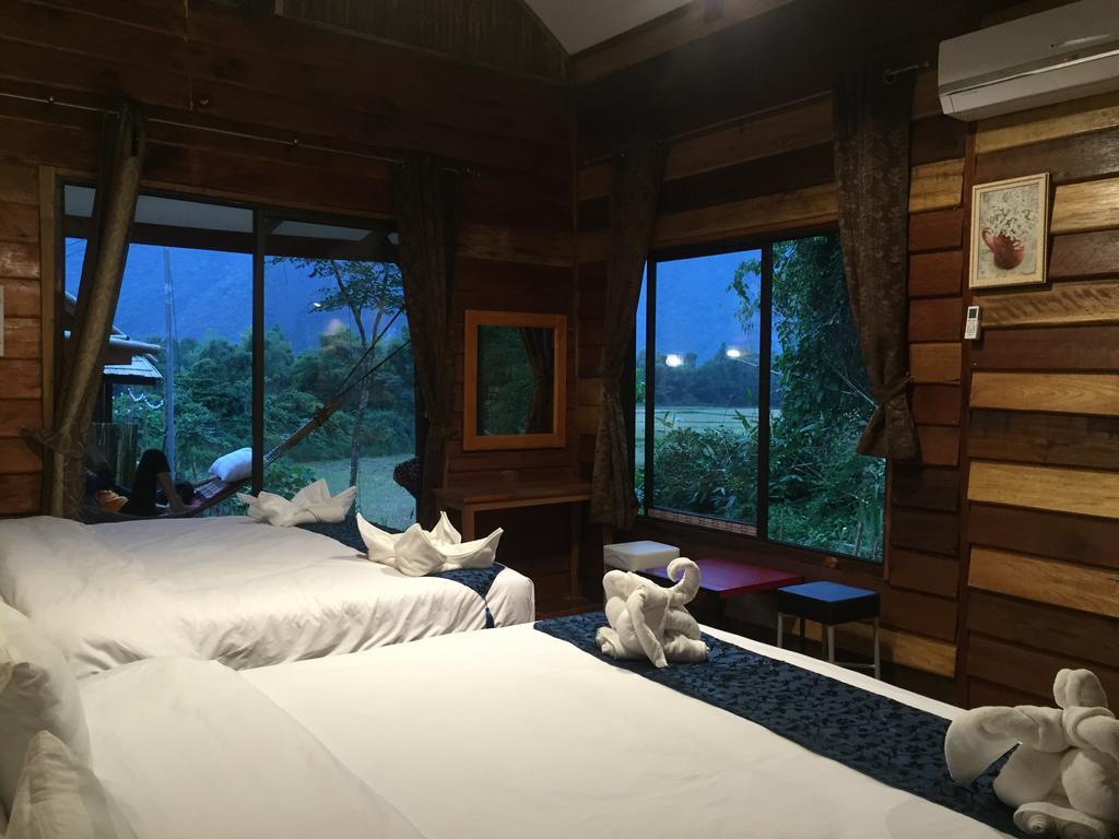 Phoxay Ngam Resort Vang Vieng Exterior foto